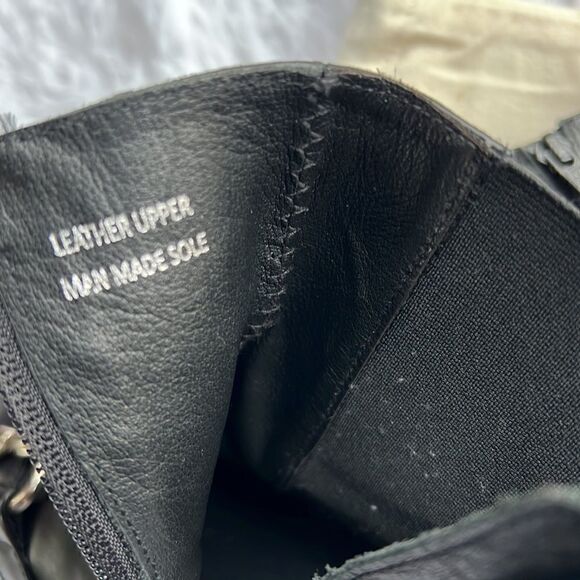 Renatta Jop Leather Ankle Boots with bit hardware size 7 - Picture 14 of 16